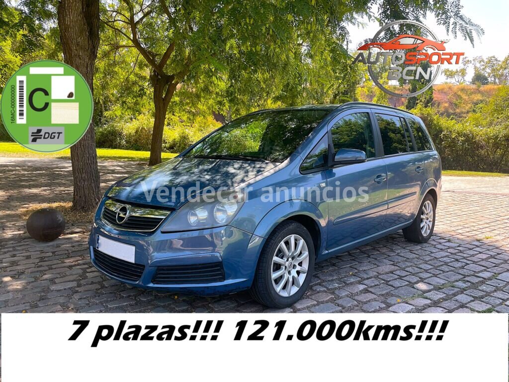 Opel Zafira 1.6 Gasolina Monovolumen 105 CV